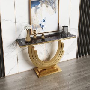 Bàn decor mạ tintan sang trọng được ưa chuộng