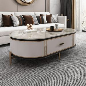 Bộ kệ tivi và bàn trà phong cách Bắc Âu đẹp