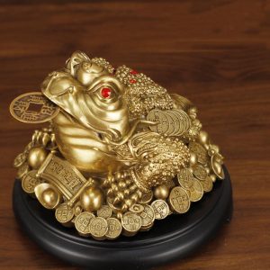 Cóc 3 chân ngậm tiền vàng may mắnCóc 3 chân ngậm tiền vàng may mắn