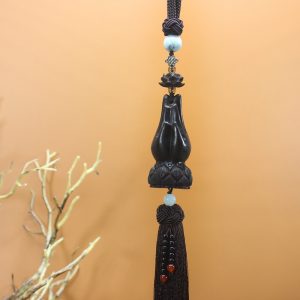 Dây treo ô tô “Kiên thật tâm hiệp chưởng” đẹp