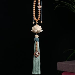 Dây treo xe hơi hoa sen cầu bình an