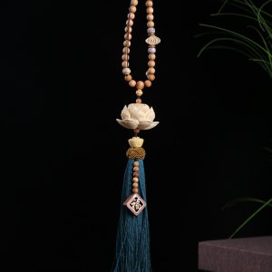 Dây treo xe hơi hoa sen cầu bình an