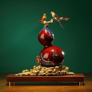 Hồ Lô may mắn trang trí phòng khách được yêu thích