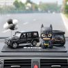 Mô hình Batman và xe hơi trang trí bắt mắt