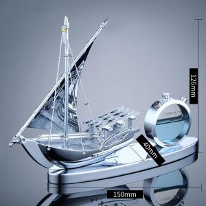 Mô hình thuyền buồm để xe oto sang trọng