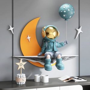 Tranh treo tường phi hành gia trên mặt trăng