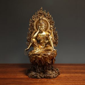 Tượng Bồ Tát cao cấp chất liệu bằng đồng