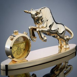 Tượng bò tót để taplo trang trí oto