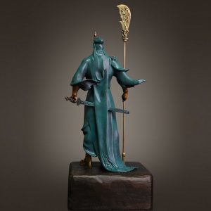 Tượng Quan Vũ phong thủy để bàn làm việc