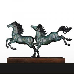 Tượng song mã nghệ thuật được ưa chuộng