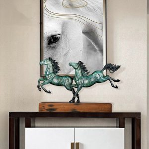 Tượng song mã nghệ thuật được ưa chuộng
