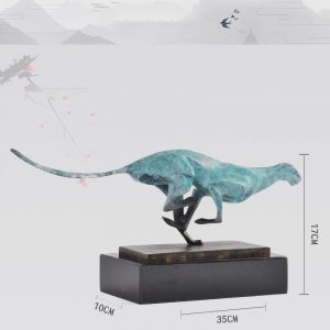 Tượng báo trang trí bằng đồng đẹp