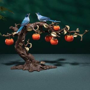 Cặp chim hỷ tước đậu cành hồng bằng đồng đẹp