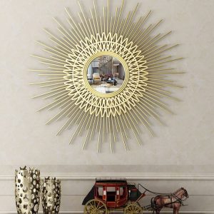 Gương treo tường khung hợp kim sang trọng