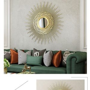 Gương treo tường khung hợp kim sang trọng