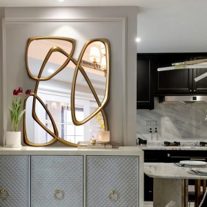 Gương treo tường khung gỗ