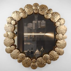 Gương tròn decor sang trọng