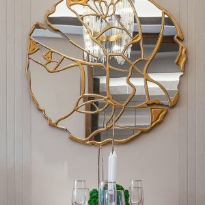 Gương trang trí kiểu rạn nứt trang trí nhà đẹp