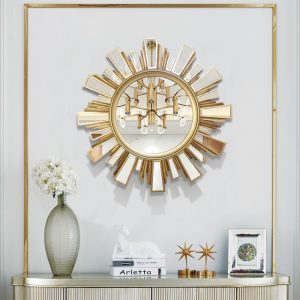 Gương treo tường trang trí phong cách bắt mắt