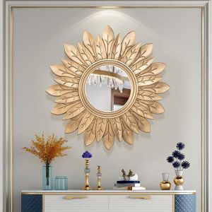 Mẫu gương trang trí hình bông hoa được ưa chuộng