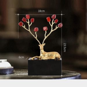 Hươu sừng tấm pha lê