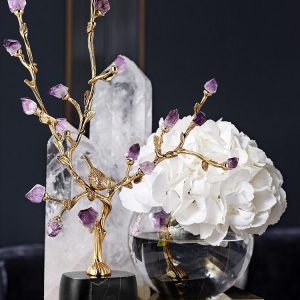 Mô hình cây trang trí gắn đá