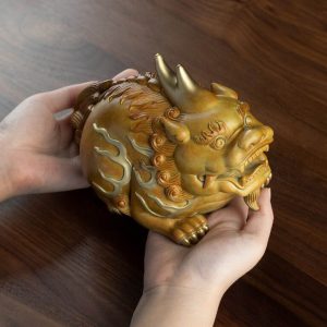 Tượng tỳ hưu thiên lộc bằng đồng làm quà tặng