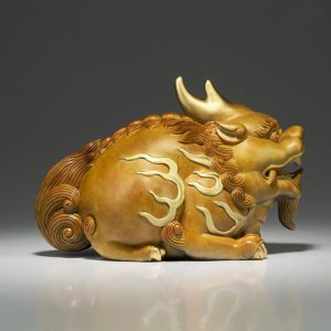 Tượng tỳ hưu thiên lộc bằng đồng làm quà tặng