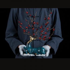 Tượng hươu nghệ thuật sang trọng