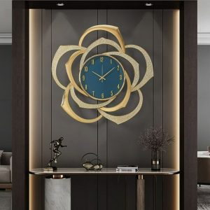 Đồng hồ treo tường hình bông hoa