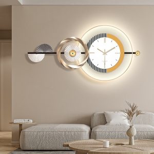 Đồng hồ treo tường decor phòng khách CD989