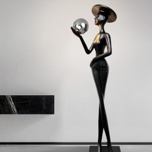 Tượng đèn cô gái CD1000