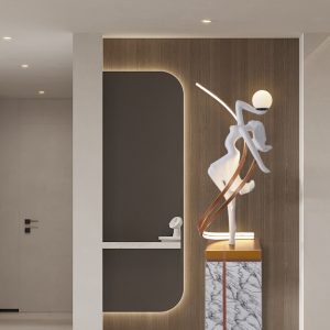Tượng đèn cô gái khiêu vũ CD1005