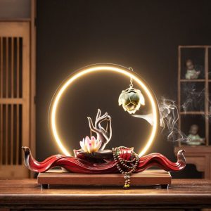 Thác khói trầm hương bàn tay Phật CD2013