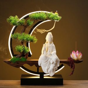 Thác khói trầm hương Phật trên cung trăng CD2029