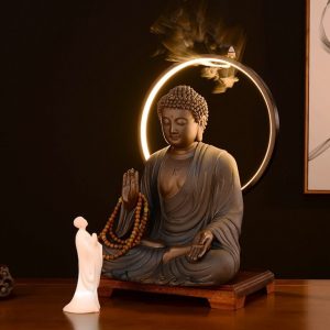 Thác khói trầm hương Phật A Di Đà thiền CD2034