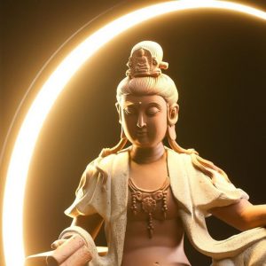 Thác khói xông trầm hương Phật Quan Âm Bồ Tát CD2019