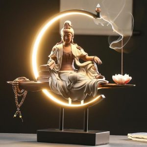 Thác khói xông trầm hương Phật Quan Âm Bồ Tát CD2019