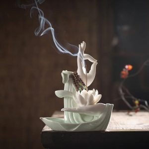 Thác khói trầm hương bàn tay Phật CD1332