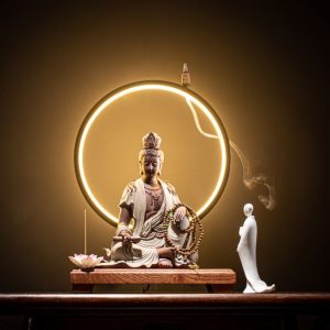 Thác khói trầm hương Phật Quan Âm cầm kinh CD2020Thác khói trầm hương Phật Quan Âm cầm kinh CD2020