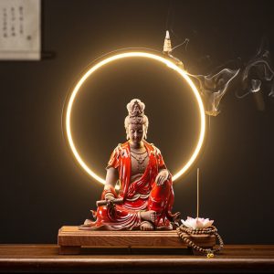 Thác khói trầm hương Phật Quan Âm cầm kinh CD2020