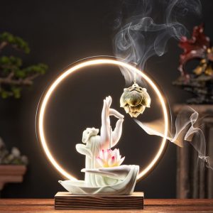 Thác khói trầm hương tay Phật CD2016