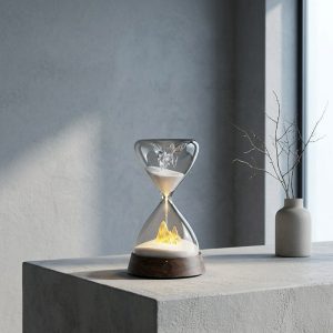 Đồng Hồ Cát Ánh Sáng Đa Sắc