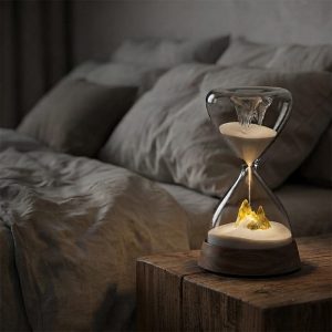 Đồng Hồ Cát Ánh Sáng Đa Sắc