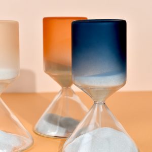 Đồng Hồ Cát Hình Trụ Tối Giản