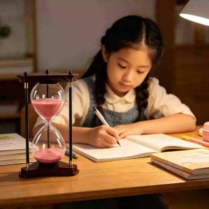 Đồng Hồ Cát Tam Giác Cân Bằng