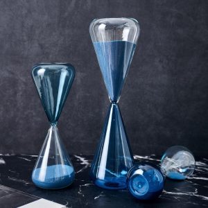 Đồng Hồ Cát Thủy Tinh Song Sắc